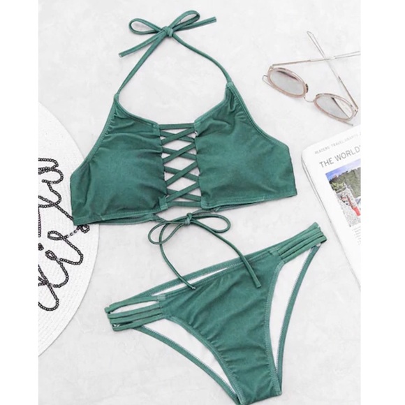 Other - Teal ladder bikini set